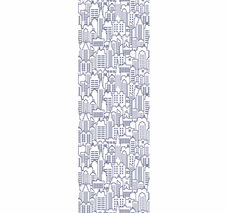 Teenage roller blind with urban design - TenStickers