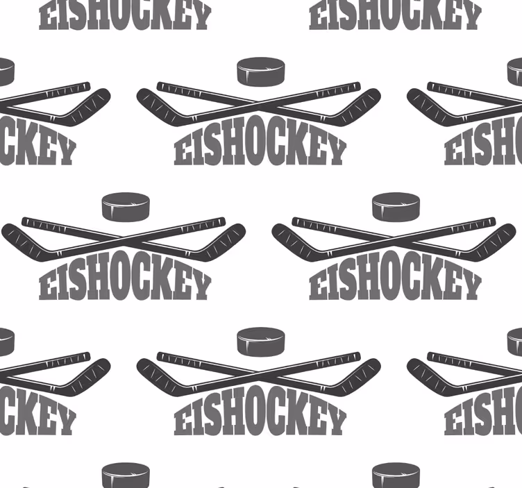 Teenage roller blind hockey theme design - TenStickers