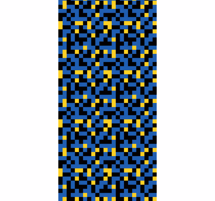 Teenage roller blind 80s video game design - TenStickers