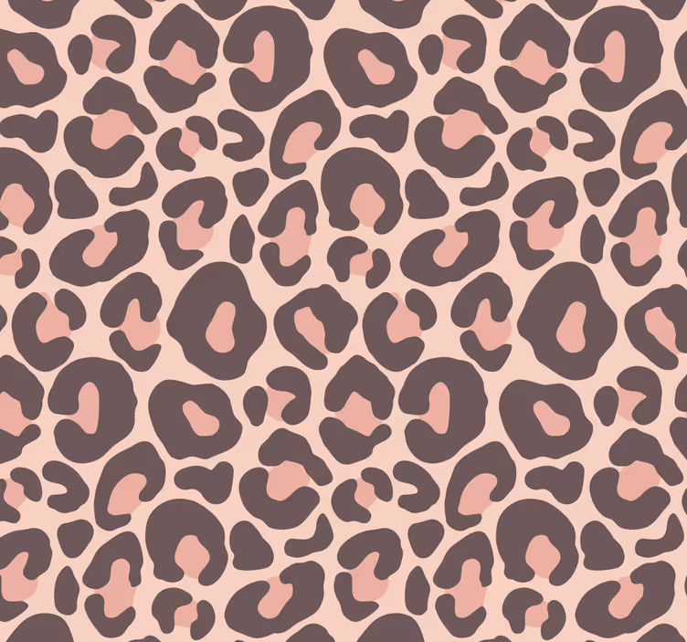 Teenage roller blind pink leopard print - TenStickers