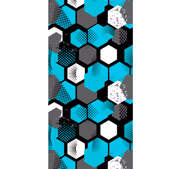 Teenage roller blind football graffiti design - TenStickers