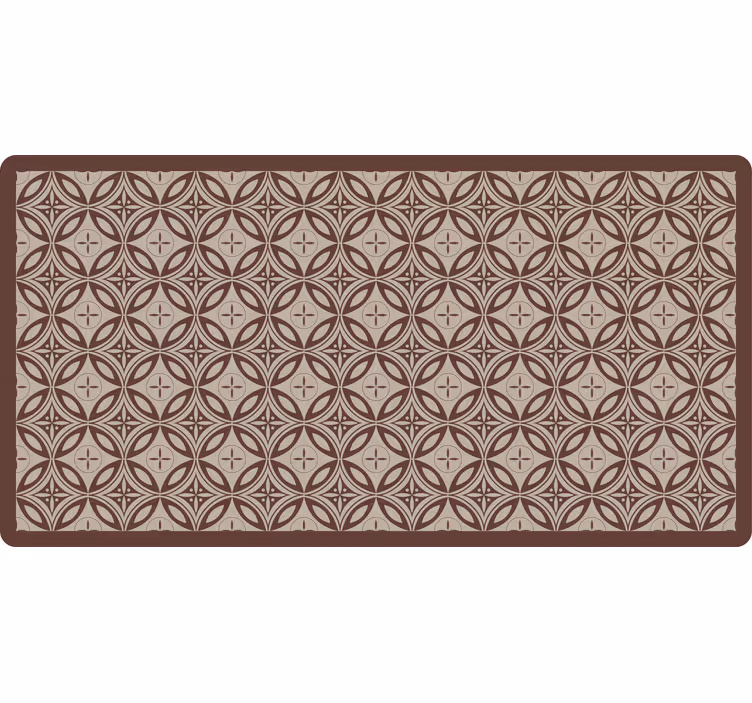 Vintage style cement pattern bathroom blind - TenStickers