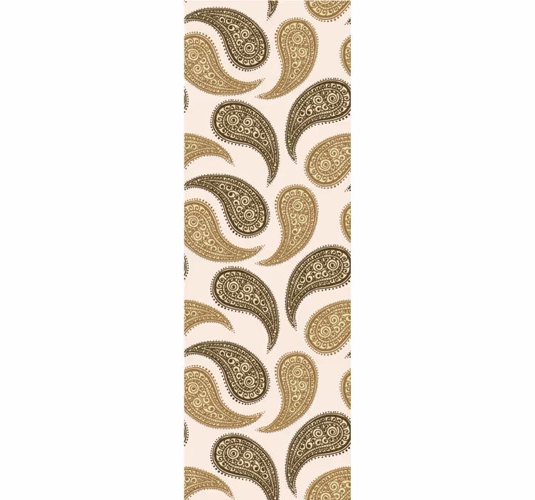 Classic blind indian paisley design - TenStickers