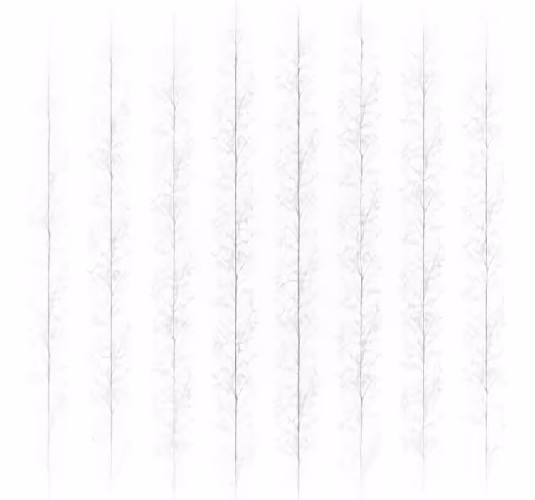 White blind for screen trees - TenStickers