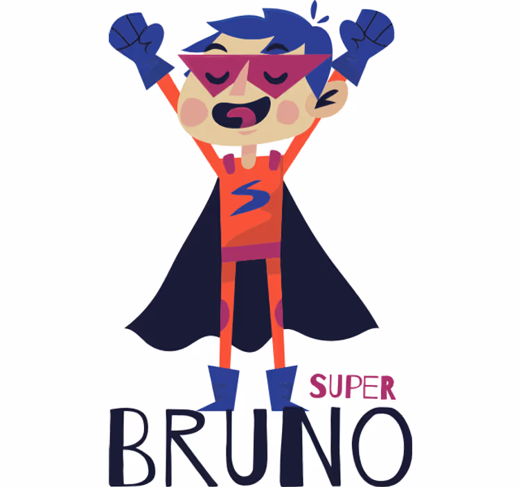 Superhero blind superboy custom - TenStickers