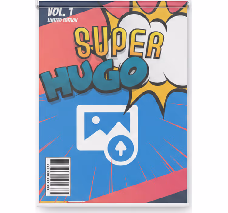 Superhero blind custom comic - TenStickers