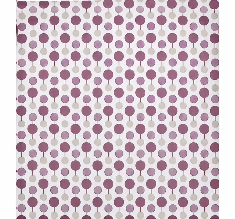 Purple blind with interconnected circles pattern - TenStickers