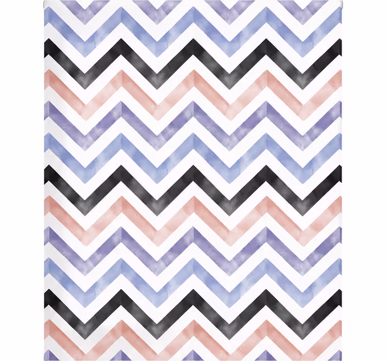 Master bedroom blind 180x250 sharp wave design - TenStickers