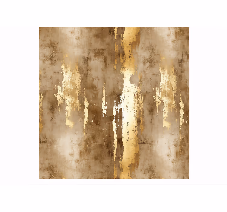 Brown blind with marble gold design - TenStickers