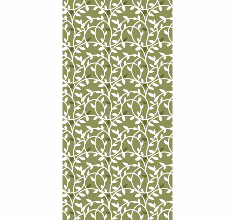 Green plants Elegant blind - TenStickers