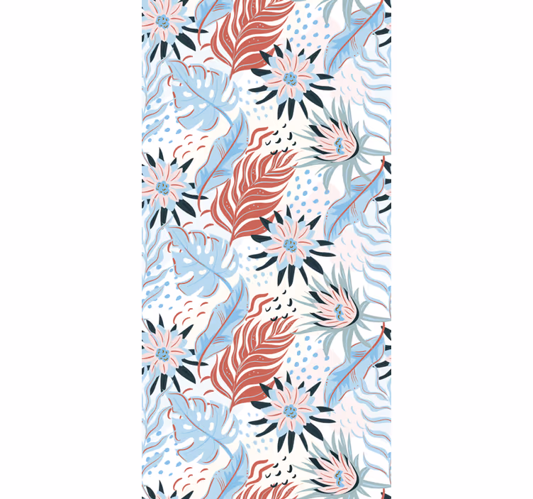Flower pattern Elegant blind - TenStickers