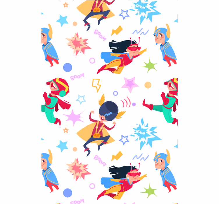 Heroic Journeys superhero blind - TenStickers