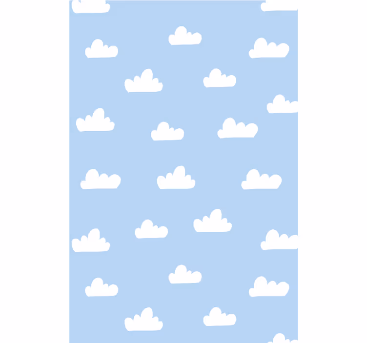 Cumulus Cloud Pattern childrens blind - TenStickers