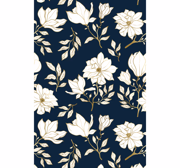 Botanical Illustration flower blind - TenStickers