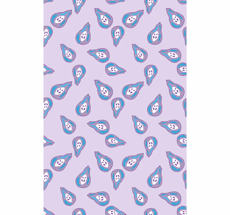 Playful Pear Pattern fruit and vegetable blind - TenStickers
