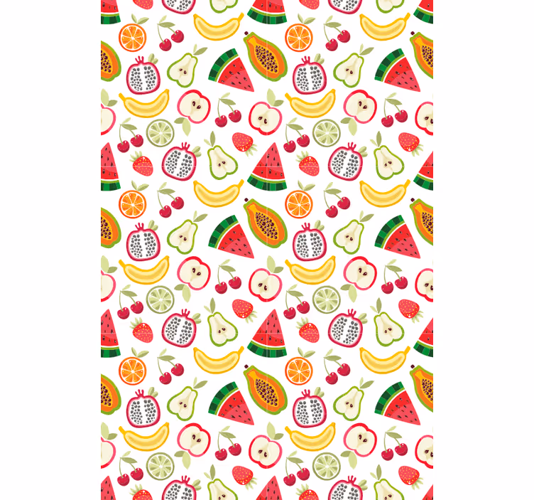 Fruity Pattern Design fruit and vegetable blind - TenStickers