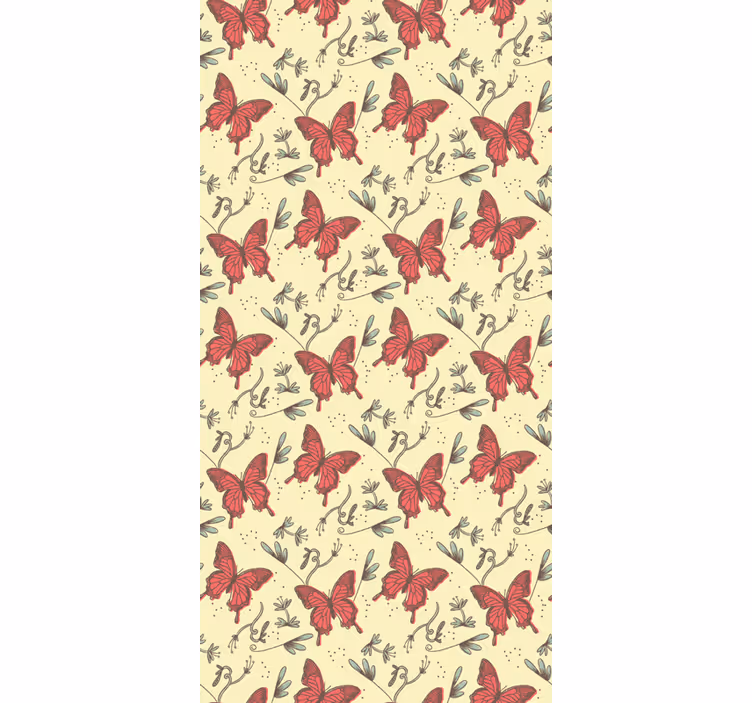 Garden Style butterfly blind - TenStickers