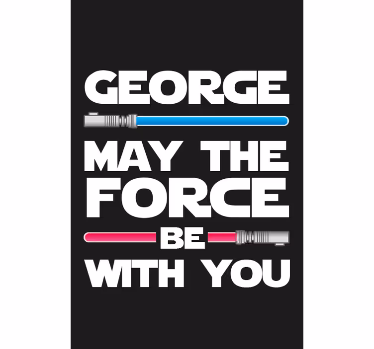Customizable Sci-Fi Phrase TV series blind - TenStickers