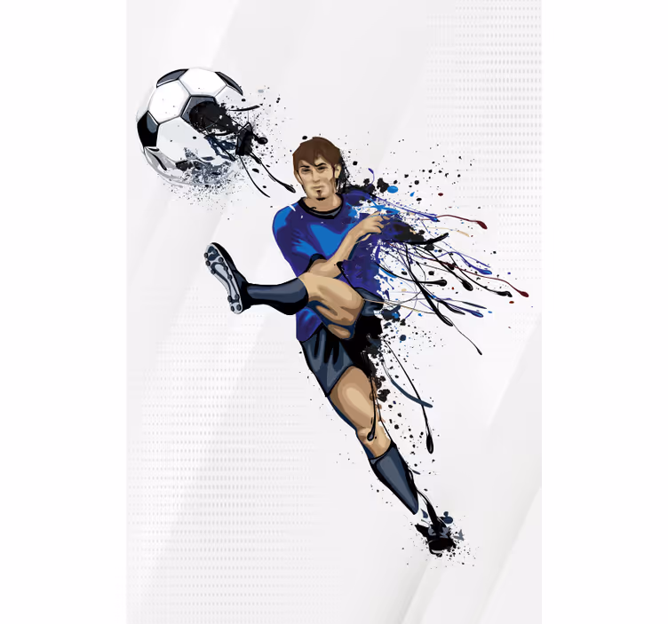Sport blind action strike - TenStickers