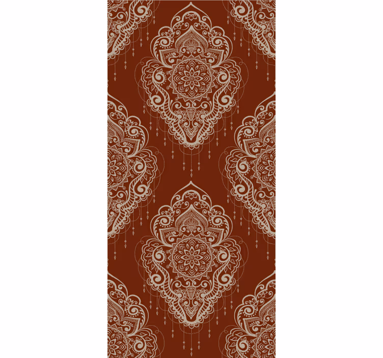 Ornate Mandala Design Blind painting - TenStickers