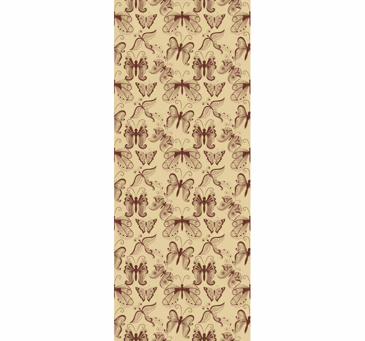 Butterfly blind with detailed butterfly design - TenStickers