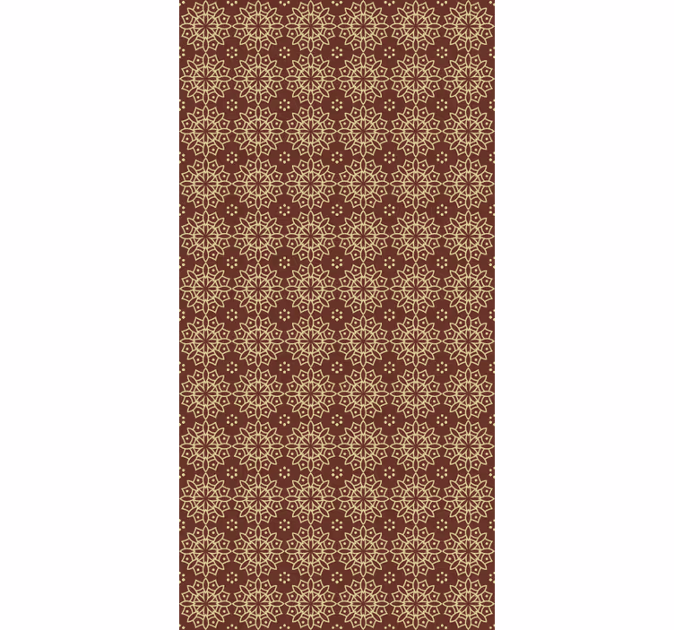 Geometric Patterned Shade texture and pattern blind - TenStickers