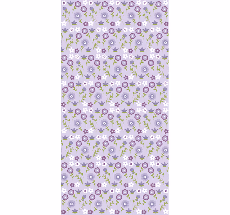 Floral Pattern Harmony flower blind - TenStickers