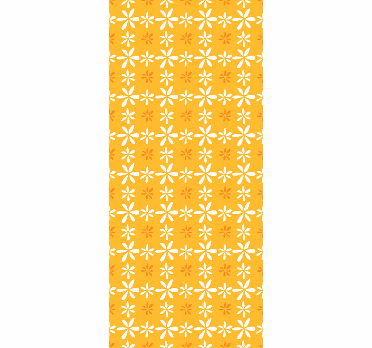 Floral Sunshine Pattern flowers and plant blind - TenStickers