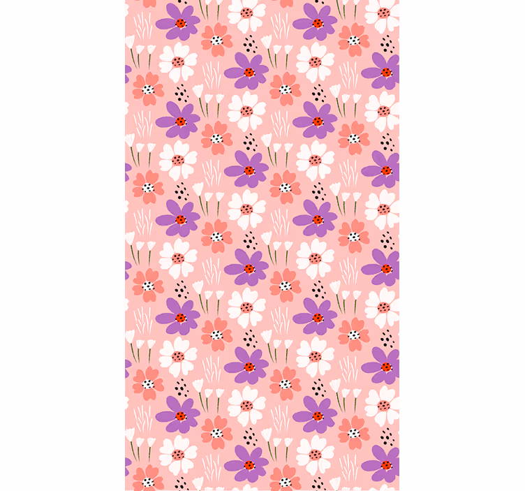 Flower blind flower design joy - TenStickers