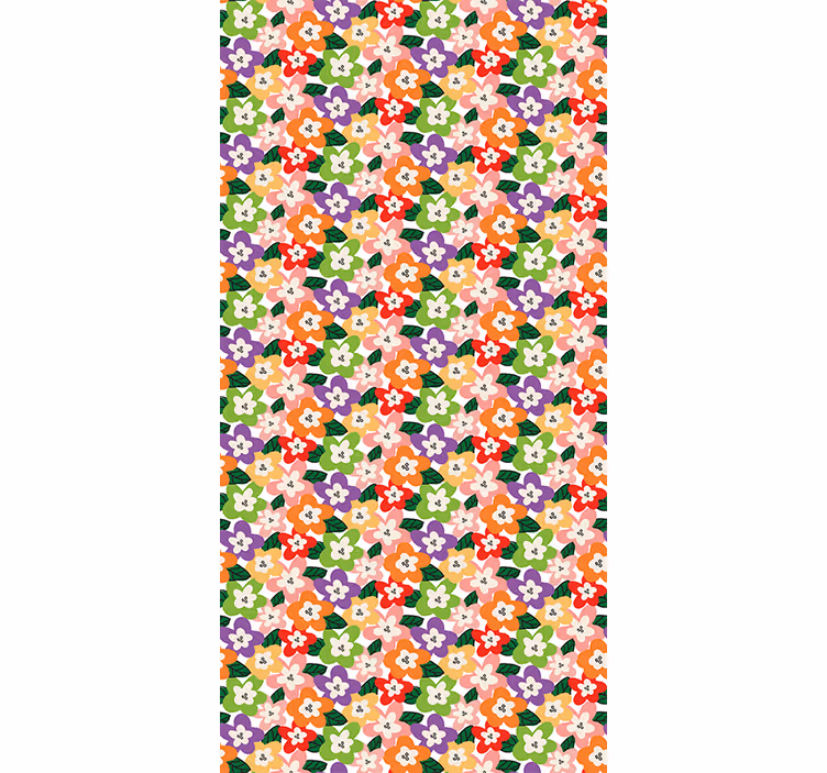 Blooming arrangement flowers and plant blind - TenStickers