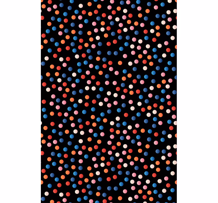 Colorful Polka Dots childrens blind - TenStickers