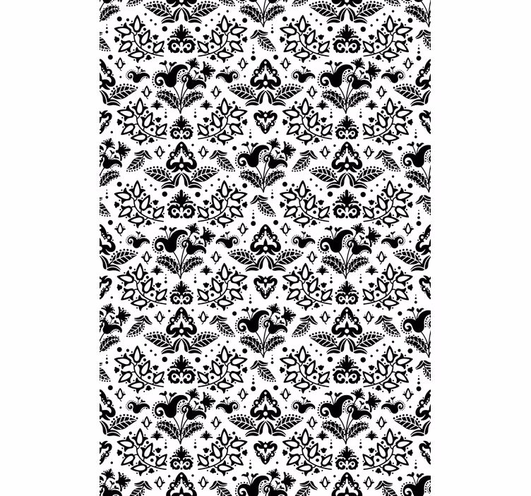 Elegant Floral Elements flower blind - TenStickers