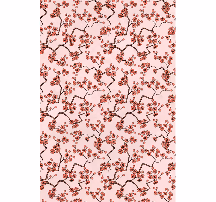 Cherry Blossom Branches flowers and plant blind - TenStickers