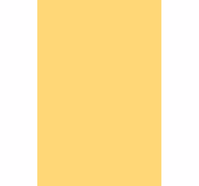 Soft Yellow Hue plain roller blind - TenStickers