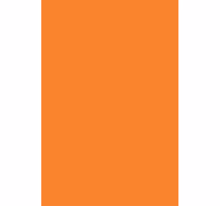 amazing orange color Office blind - TenStickers