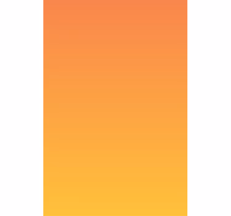 shades of orange colors Master bedroom blind - TenStickers