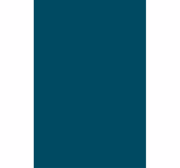 Deep Teal Canvas blackout roller blind - TenStickers