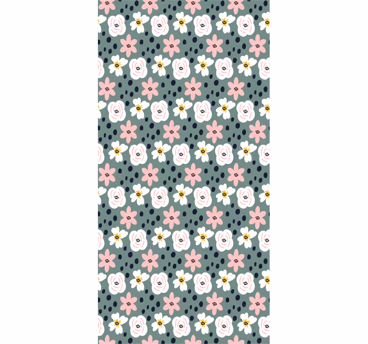 Blooming Floral Design flowers and plant blind - TenStickers