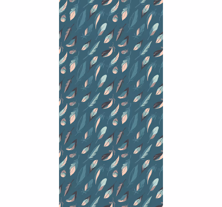 Elegant Leaf Patterns flowers and plant blind - TenStickers