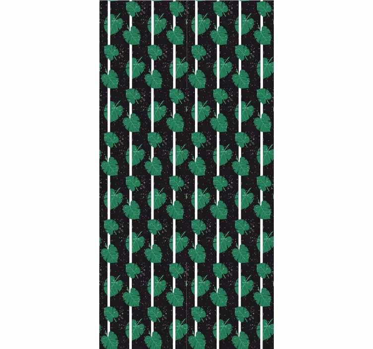 Luxuriant foliage motif flowers and plant blind - TenStickers