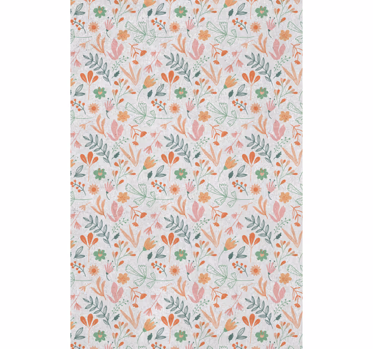 Botanical Oasis Concept flowers and plant blind - TenStickers