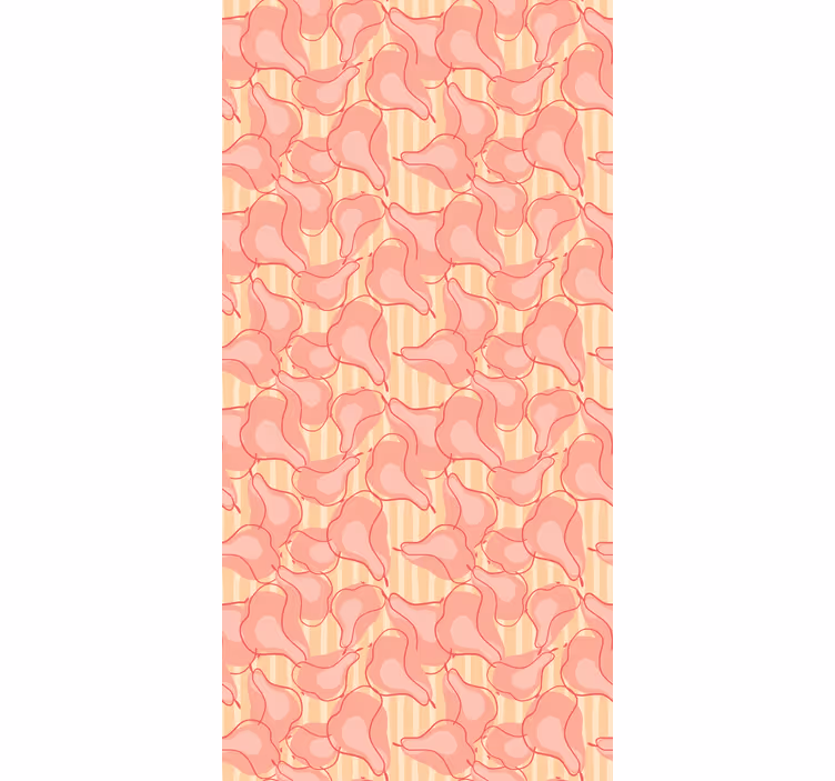 Soft Petal Pattern flowers and plant blind - TenStickers
