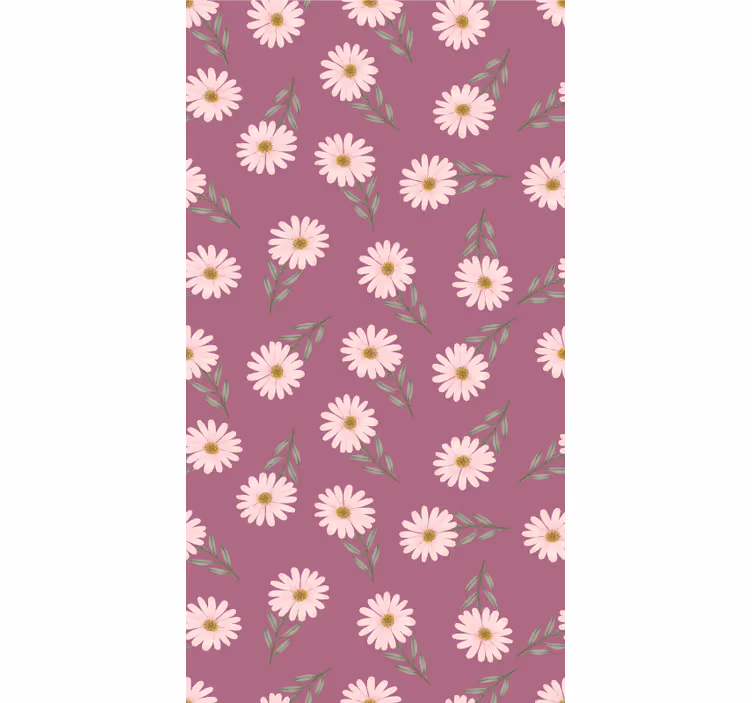 Daisy Floral Theme flowers and plant blind - TenStickers