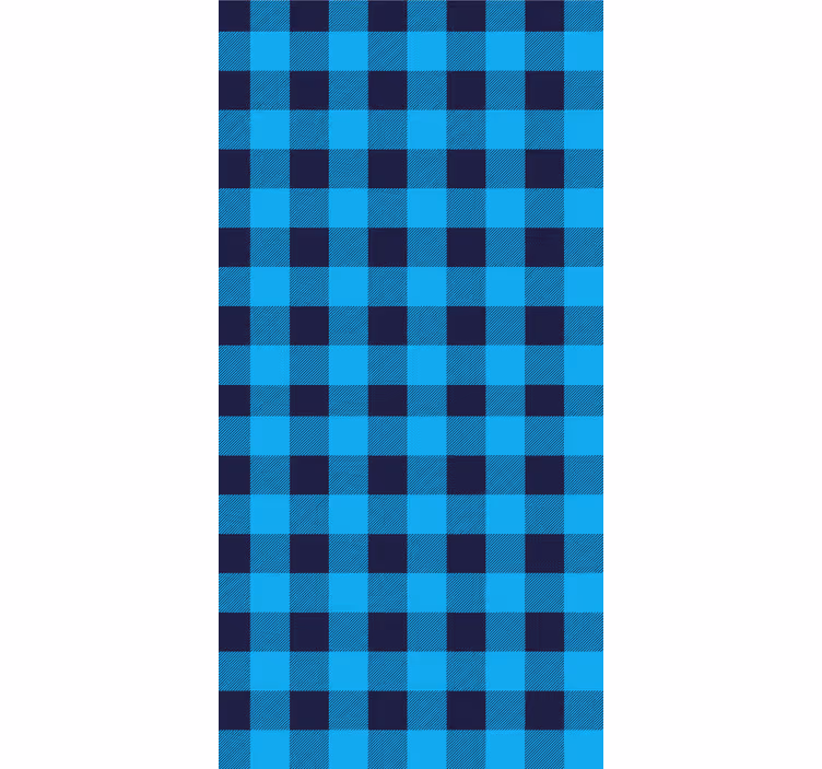 Texture and pattern blind with checkered design - TenStickers