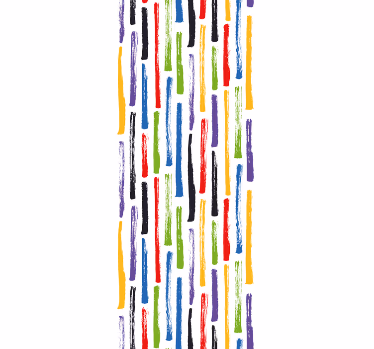 Colorful brush strokes other blind - TenStickers