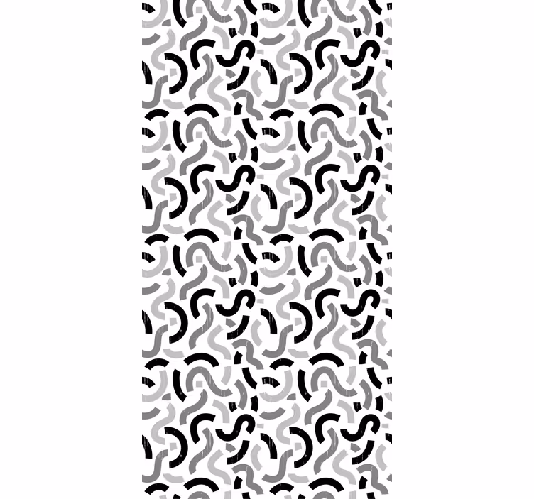Abstract Curvy Patterns texture and pattern blind - TenStickers