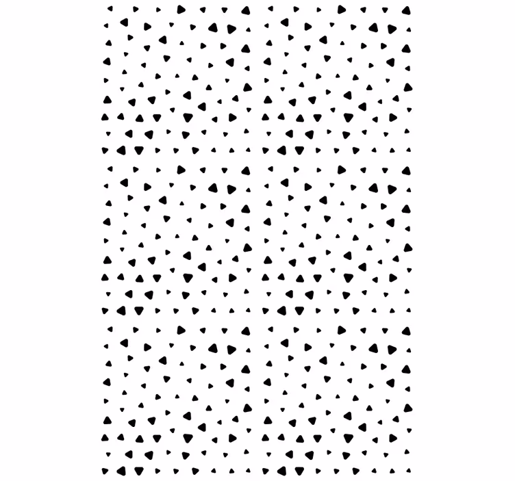 Texture and pattern blind geometric heart design - TenStickers