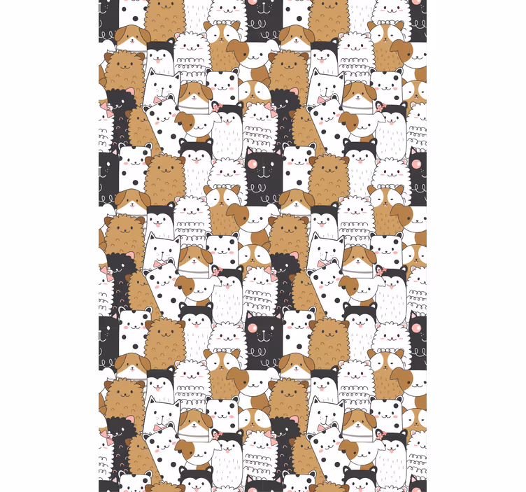 Adorable expressions animal blind - TenStickers