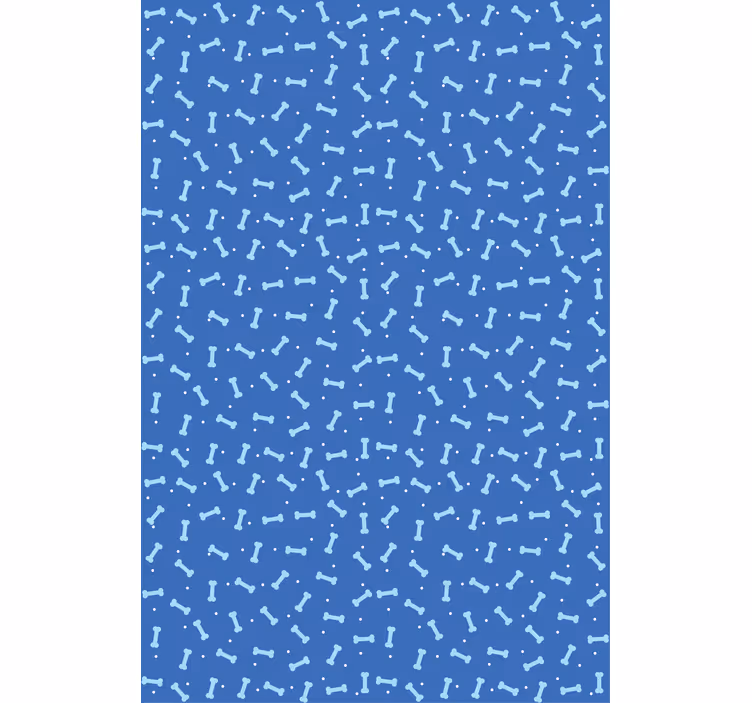 Dog Bone Pattern animal blind - TenStickers