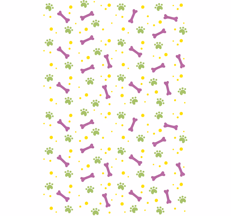 Paws and bones animal blind - TenStickers